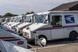 usps postal trucks